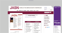 Desktop Screenshot of jasn.asnjournals.org