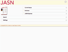 Tablet Screenshot of jasn.asnjournals.org